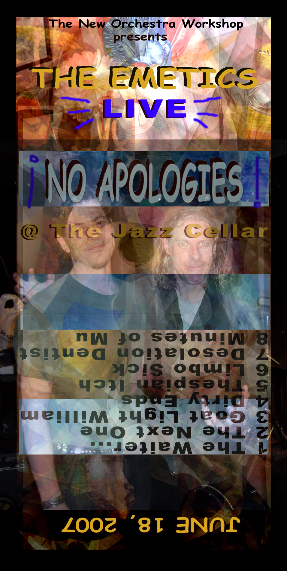 no apologies